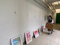 三仁班陳奕嘉「嘉嘉的粉紅世界」個人藝術作品展 (11)