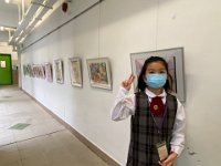 三仁班陳奕嘉「嘉嘉的粉紅世界」個人藝術作品展 (14)