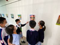 三信班陳建宇「A Beautiful World」個人藝術作品展 (11)