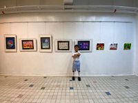 二智班陳泓宇「我的喜愛」個人藝術作品展 (10)