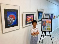 二智班陳泓宇「我的喜愛」個人藝術作品展 (7)