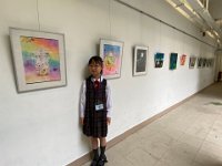 四智班陳希燃「色彩繽紛的夢幻世界」個人藝作品展 (6)