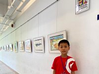 三信班陳泓宇「泓之畫」個人藝術作品展 (7)