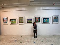 二智班梁雅玥「童眼童心看世界」個人藝術作品展 (6)