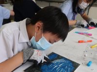 藝術大師班-馮捲雪木刻藝術工作坊 (1)