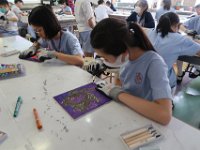 藝術大師班-馮捲雪木刻藝術工作坊 (20)