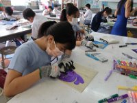 藝術大師班-馮捲雪木刻藝術工作坊 (25)